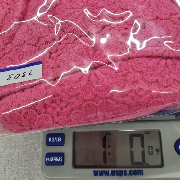 Lilly Pulitzer Vicki Dress Women 2 Pink Strapless Mini Vintage Daisy Embroidered - Picture 11 of 11